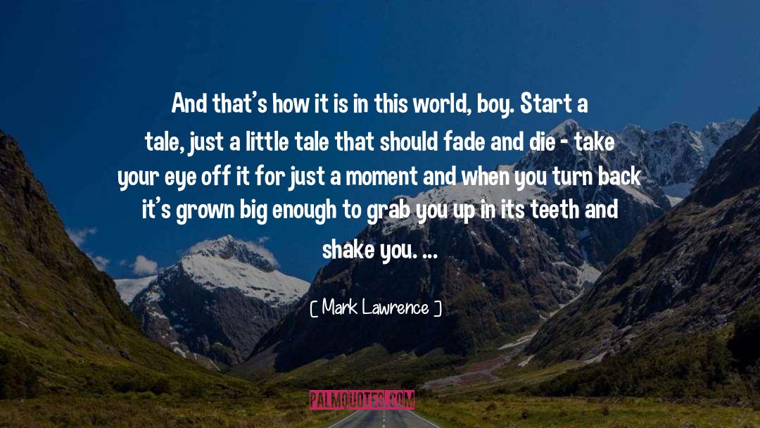 Turn Back quotes by Mark Lawrence