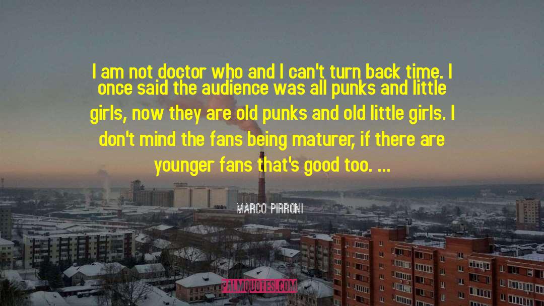 Turn Back Time quotes by Marco Pirroni