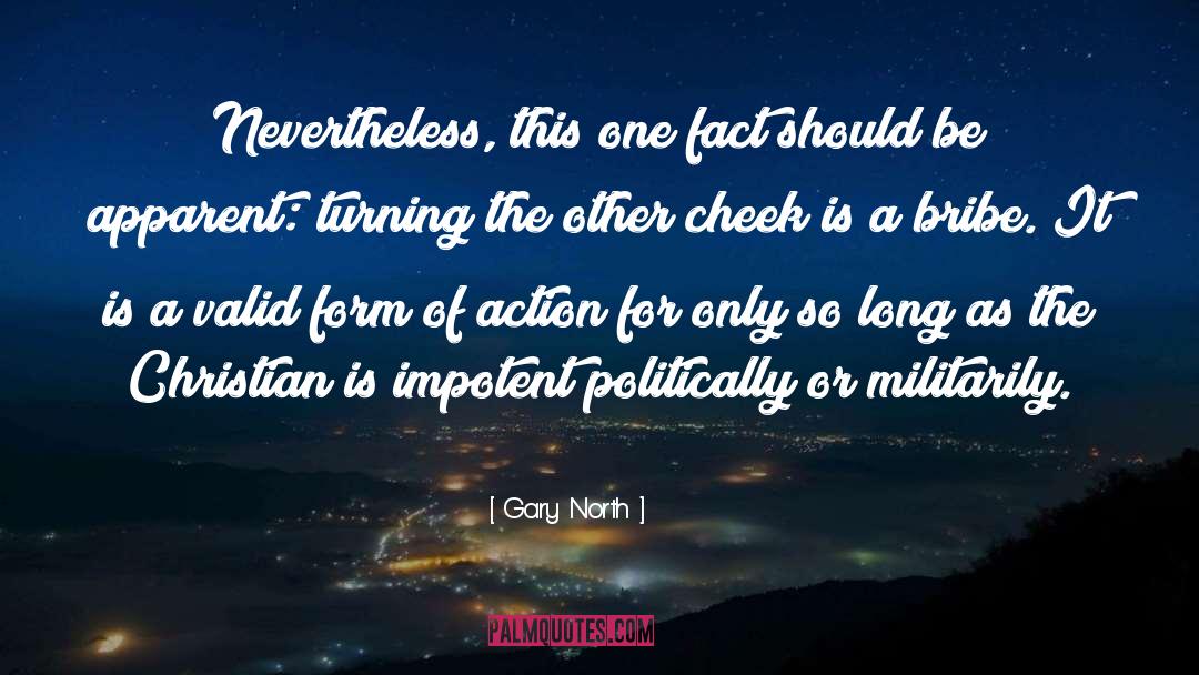 Turn The Other Cheek quotes by Gary North