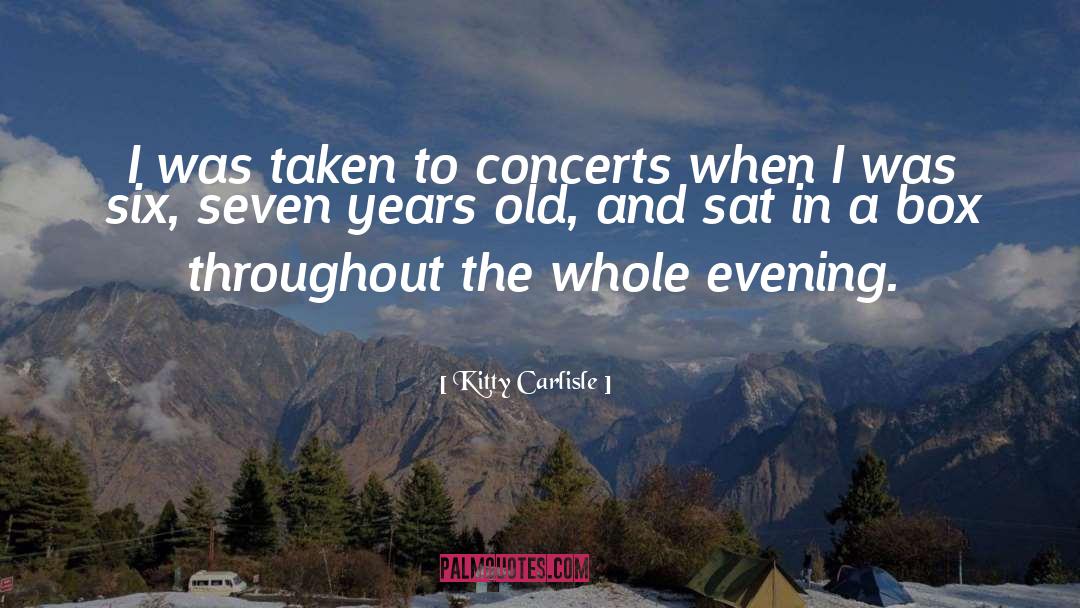 Turning 31 Years Old quotes by Kitty Carlisle