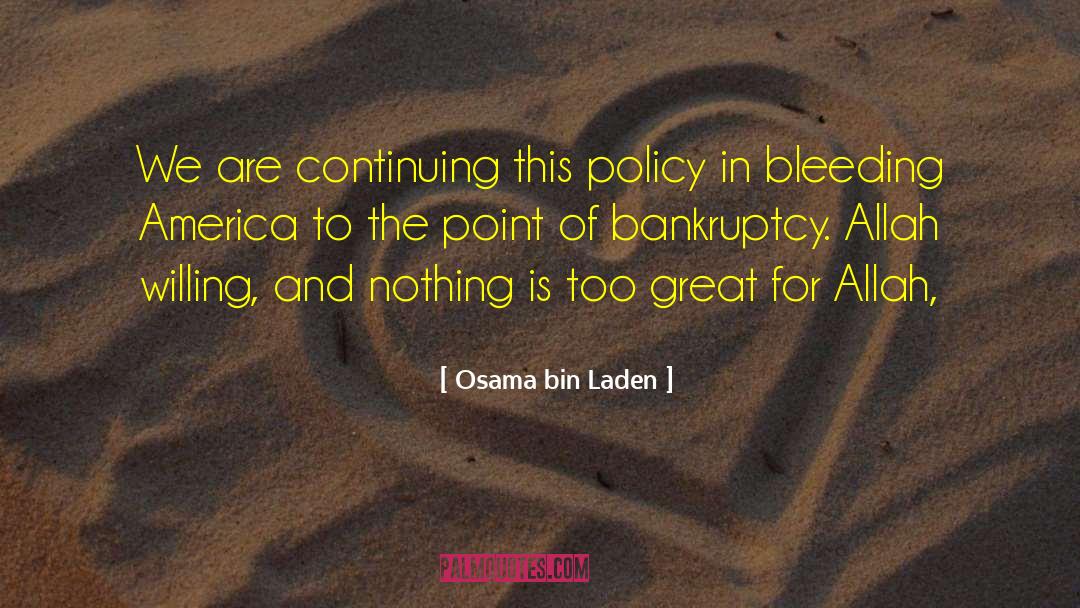 Turning Back To Allah quotes by Osama Bin Laden