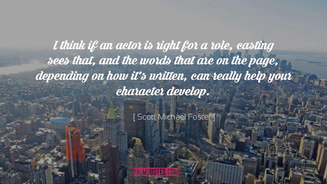 Turning The Page quotes by Scott Michael Foster