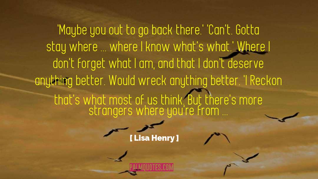 Turning Your Back quotes by Lisa Henry