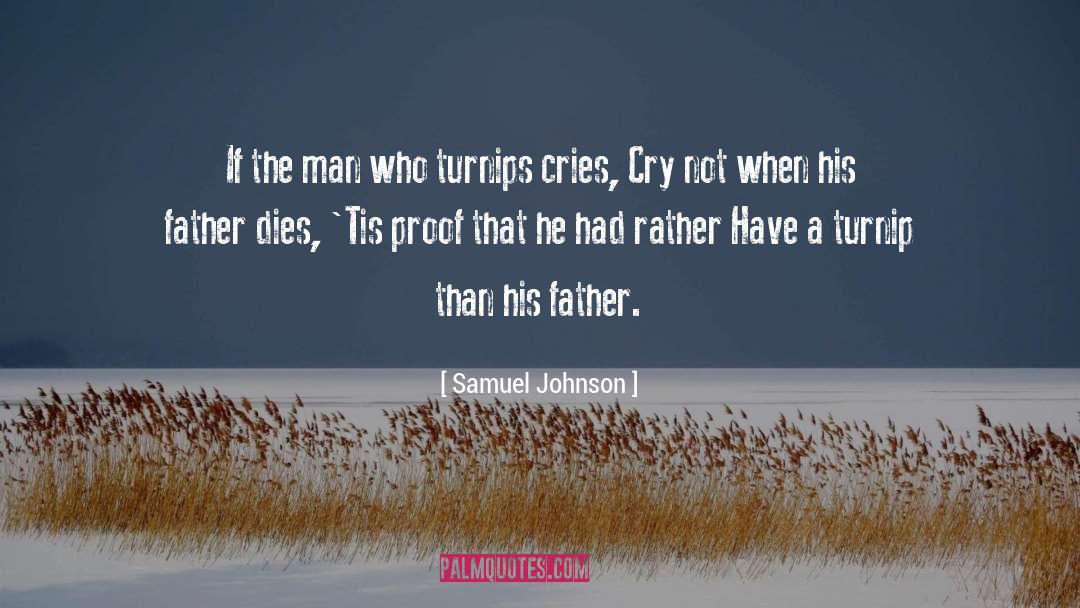 Turnips quotes by Samuel Johnson