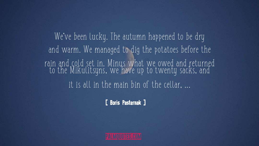 Turnips quotes by Boris Pasternak