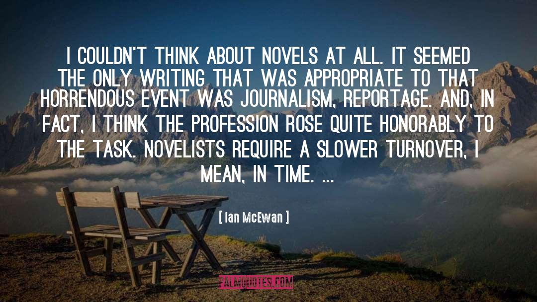 Turnover quotes by Ian McEwan