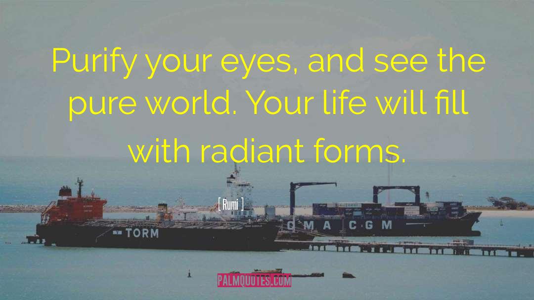 Turquoise Eyes quotes by Rumi