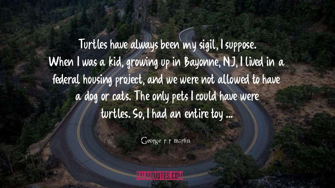 Turtles quotes by George R R Martin