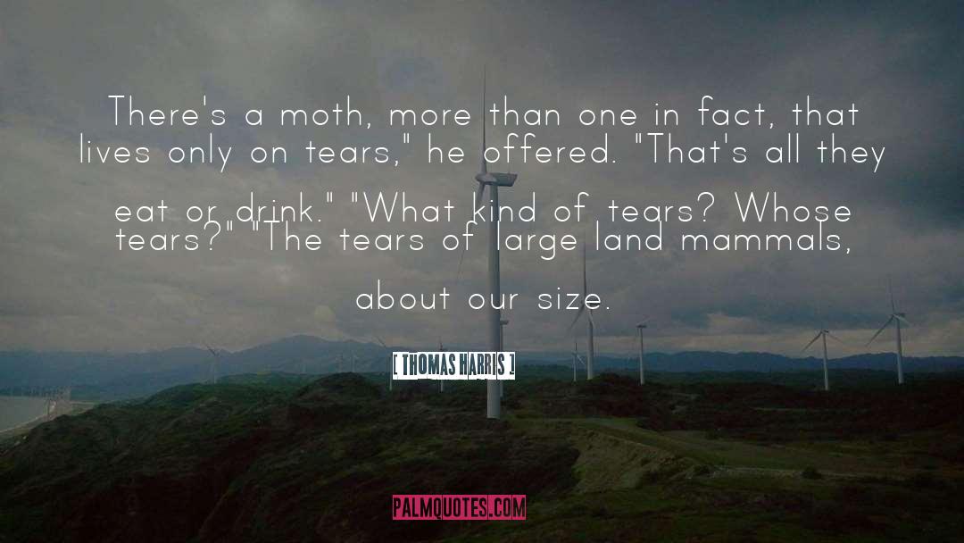 Tussock Moth quotes by Thomas Harris