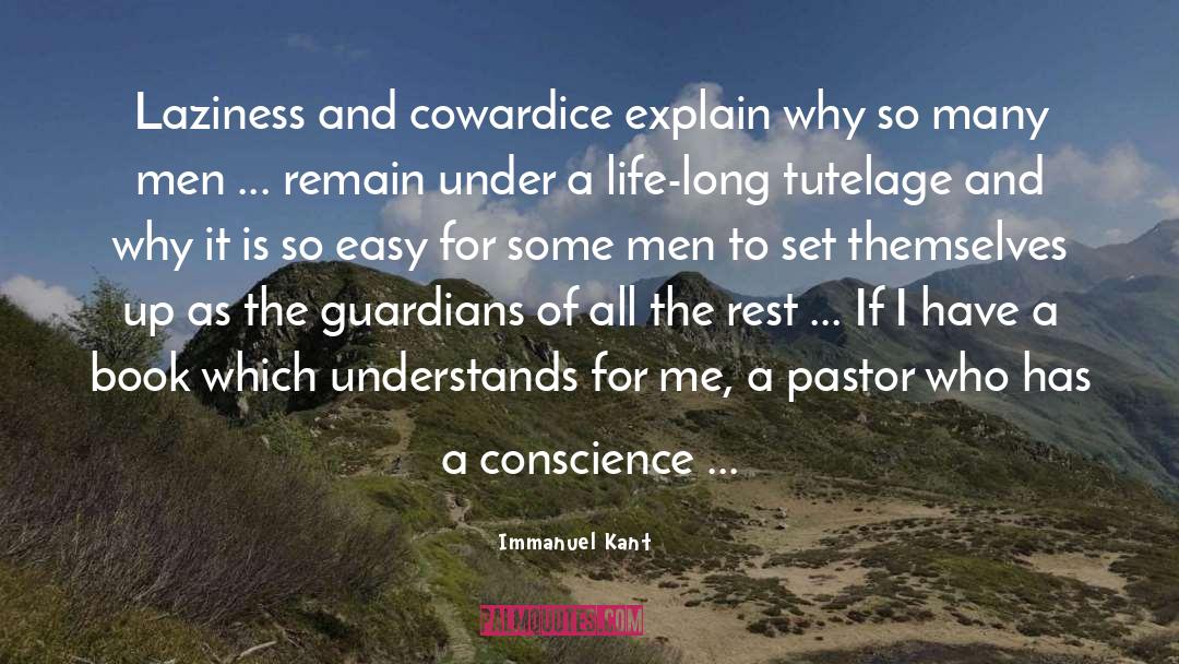 Tutelage quotes by Immanuel Kant