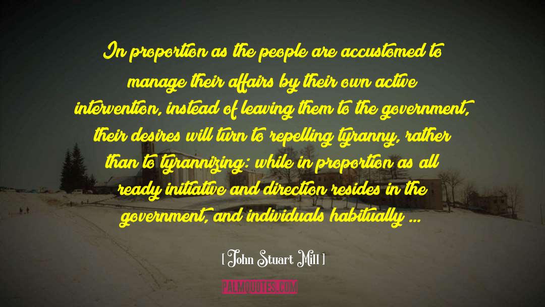 Tutelage quotes by John Stuart Mill