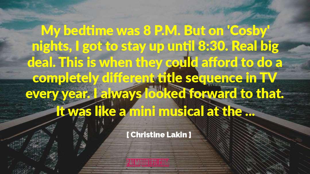 Tv Reference quotes by Christine Lakin
