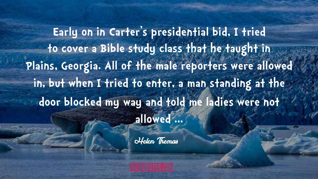 Tv Reporter quotes by Helen Thomas