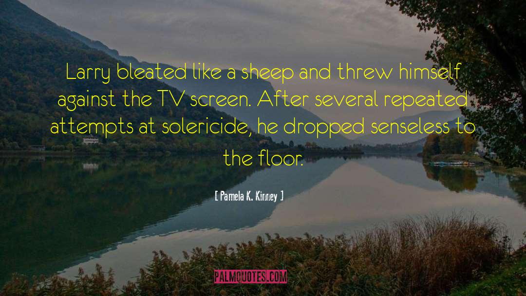 Tv Screen quotes by Pamela K. Kinney