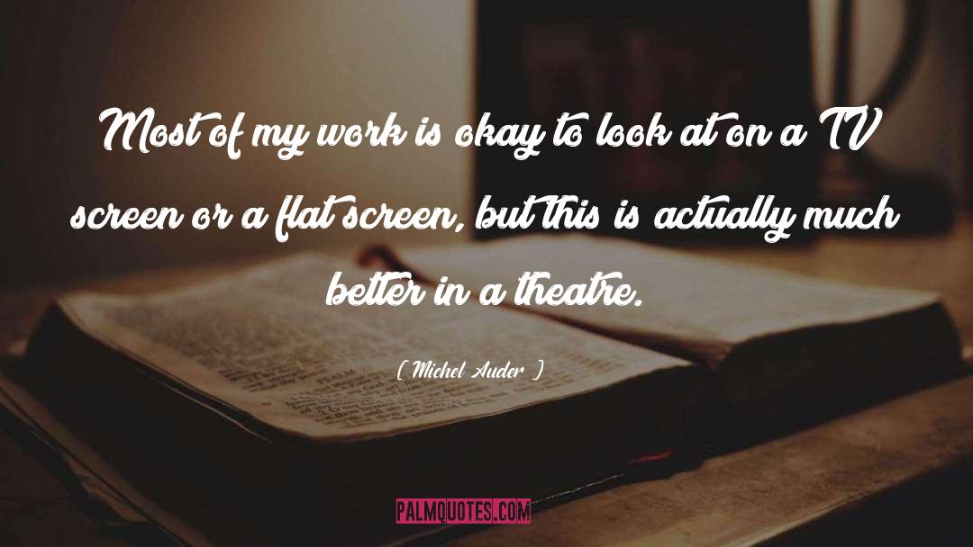 Tv Screen quotes by Michel Auder