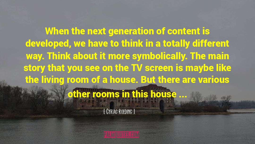 Tv Screen quotes by Cyriac Roeding