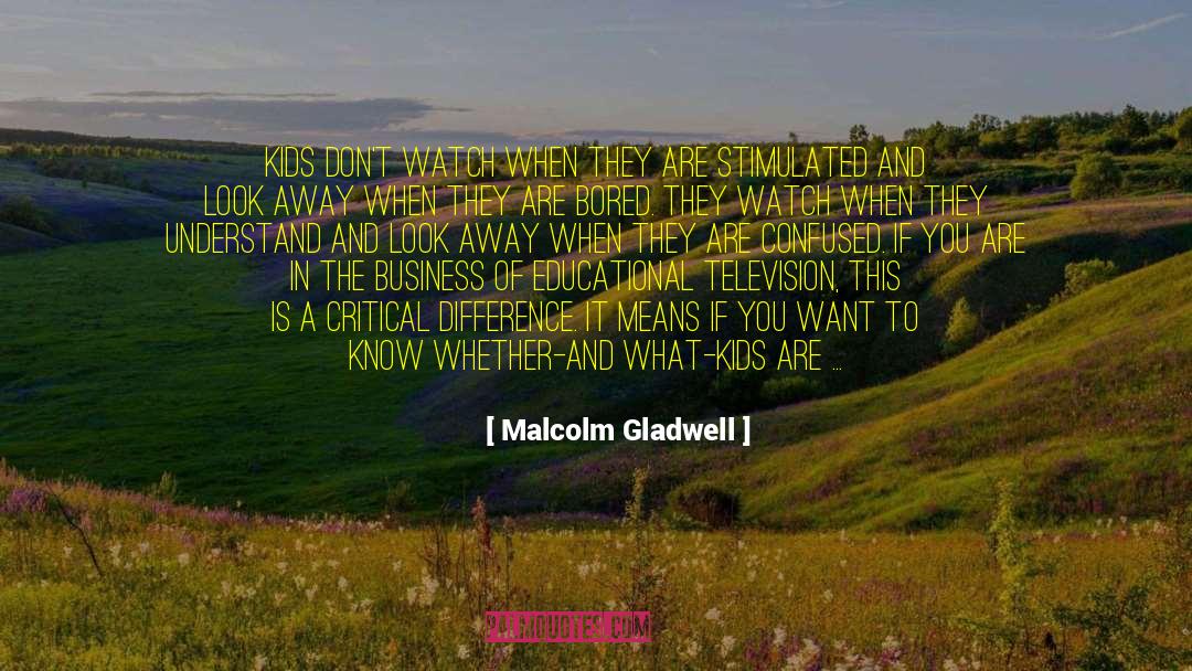 Tv Show Doctors quotes by Malcolm Gladwell
