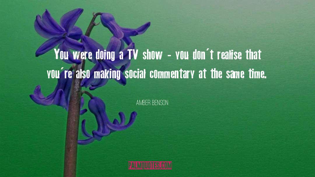 Tv Show quotes by Amber Benson
