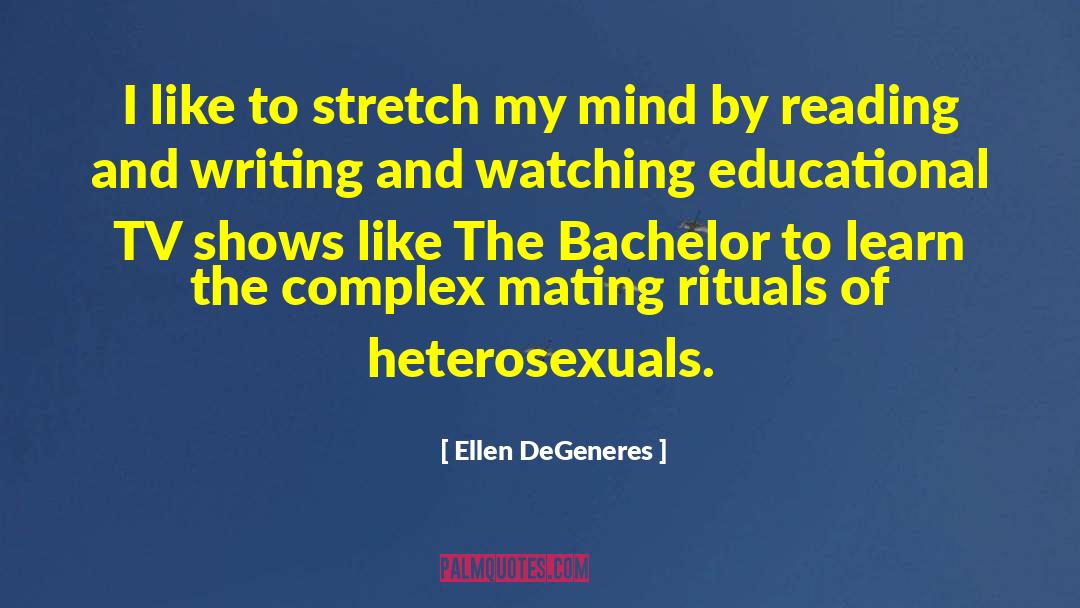 Tv Shows quotes by Ellen DeGeneres