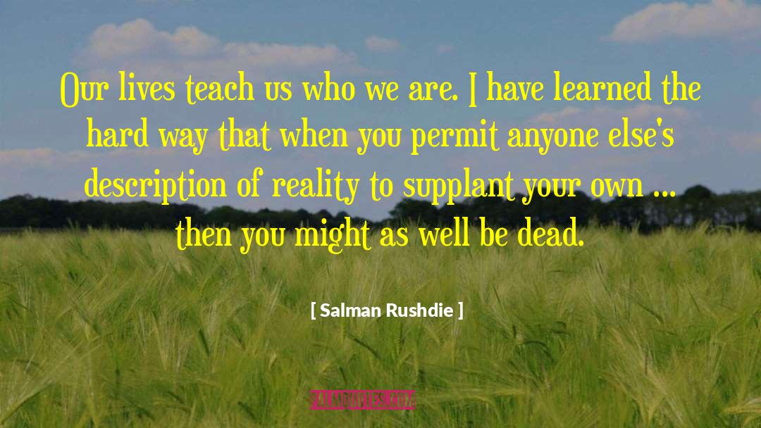 Tw Death quotes by Salman Rushdie