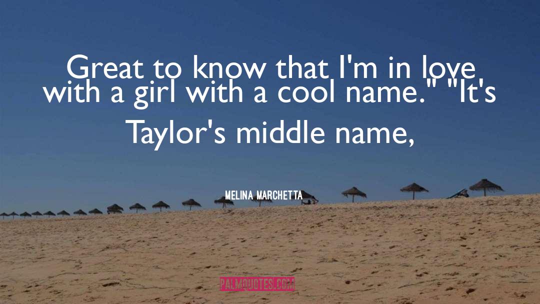 Tween Girl quotes by Melina Marchetta