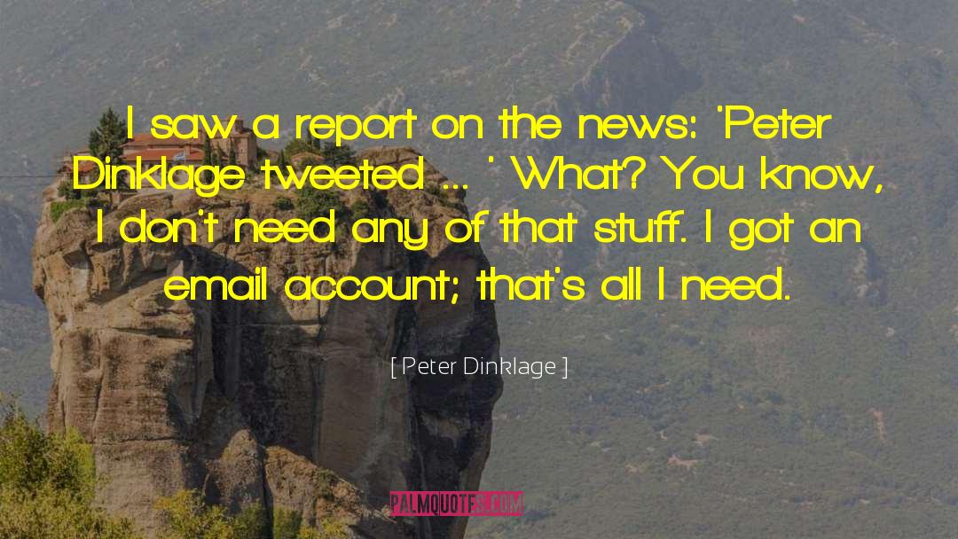 Tweeted quotes by Peter Dinklage