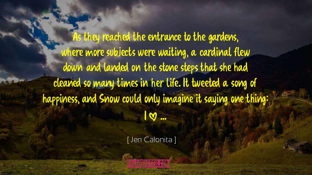 Tweeted quotes by Jen Calonita
