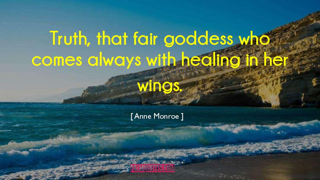 Tweeting Goddess quotes by Anne Monroe