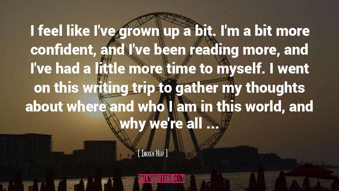 Twelve Thoughts About Reading quotes by Imogen Heap