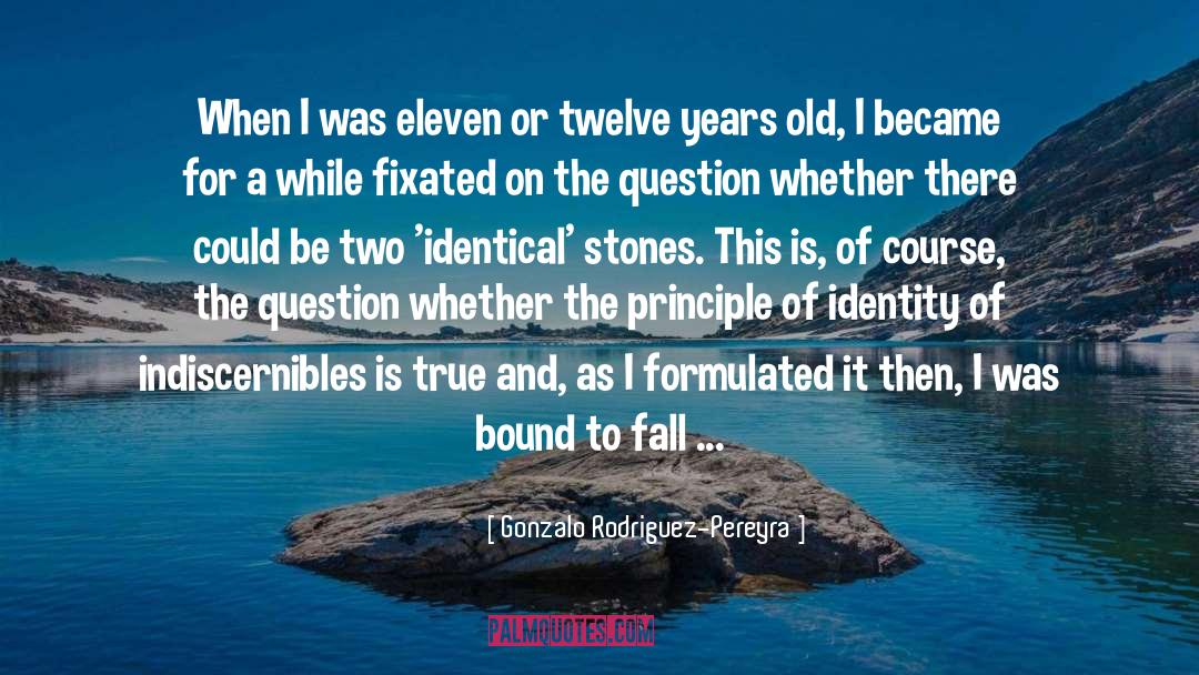 Twelve Years Old quotes by Gonzalo Rodriguez-Pereyra