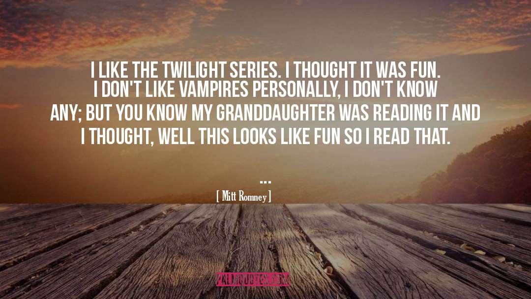 Twilight Parody quotes by Mitt Romney