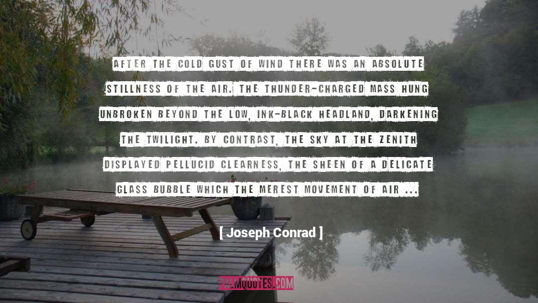 Twilight Pun quotes by Joseph Conrad