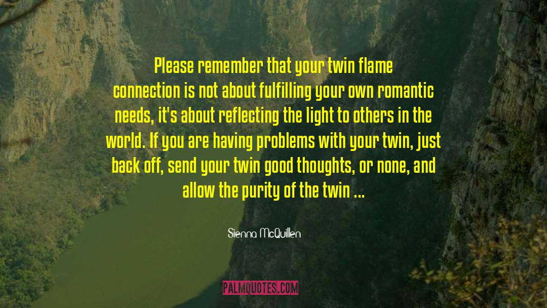 Twin Flame Lovers quotes by Sienna McQuillen