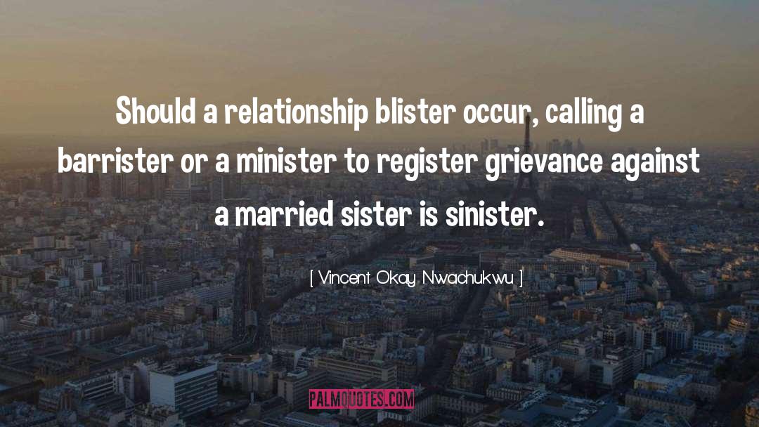 Twin Sister quotes by Vincent Okay Nwachukwu