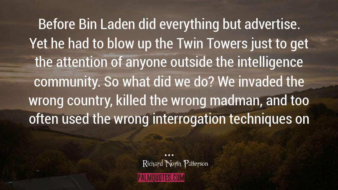 Twin Towers Angel Investor quotes by Richard North Patterson