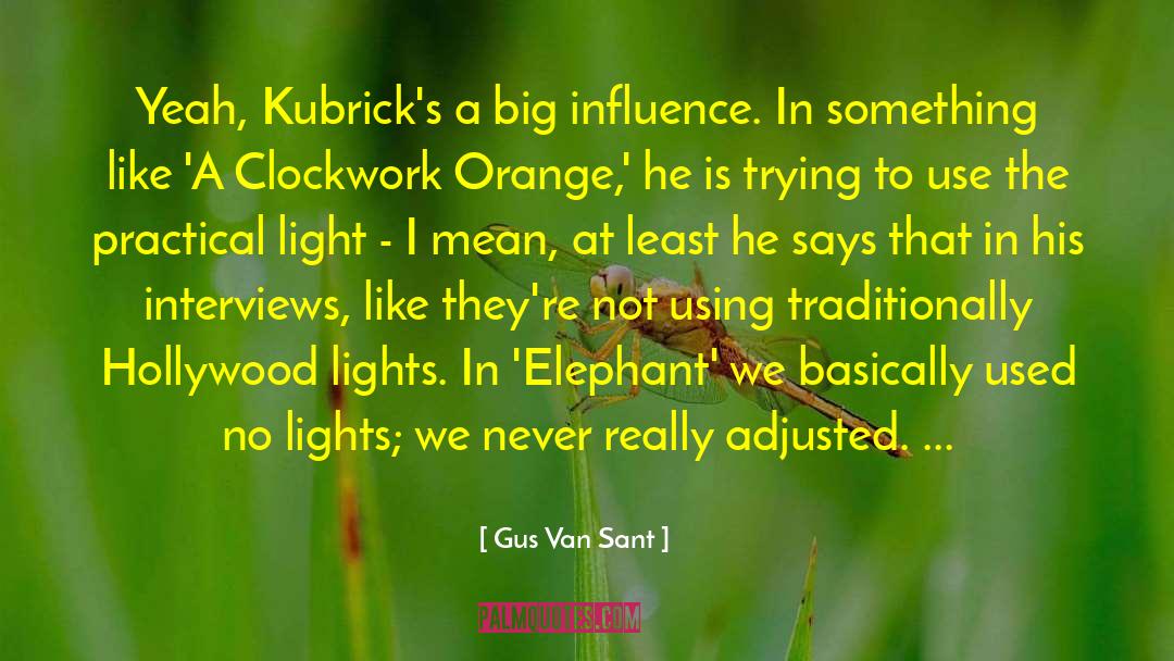 Twinkling Lights quotes by Gus Van Sant