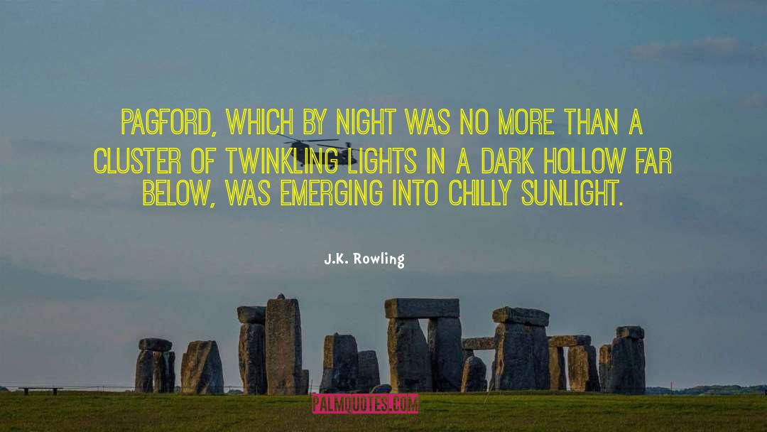 Twinkling Lights quotes by J.K. Rowling
