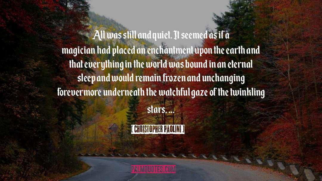 Twinkling Stars quotes by Christopher Paolini