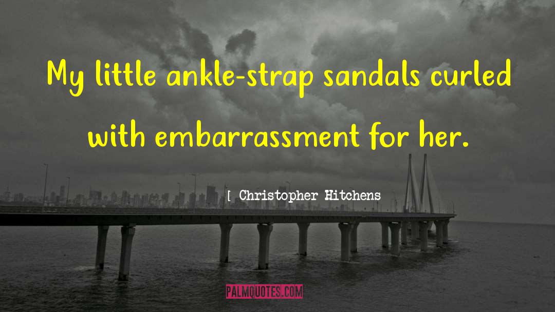 Twisted Ankle quotes by Christopher Hitchens