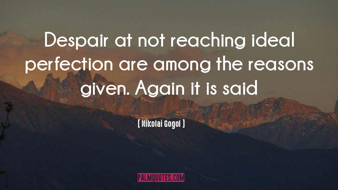Twisted Perfection quotes by Nikolai Gogol