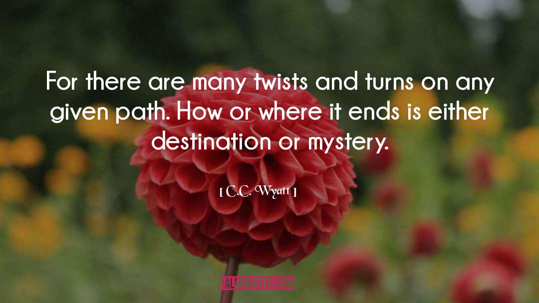 Twists And Turns quotes by C.C. Wyatt