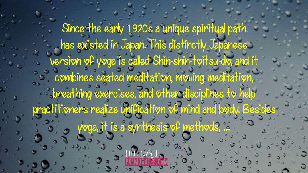 Twists In Yoga And Life quotes by H.E. Davey