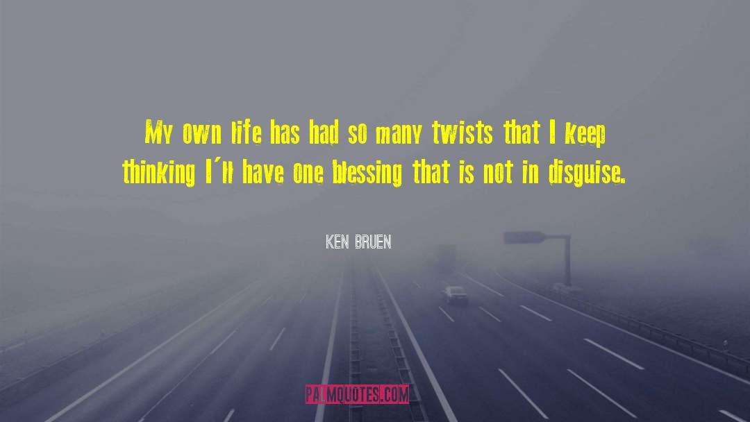 Twists quotes by Ken Bruen