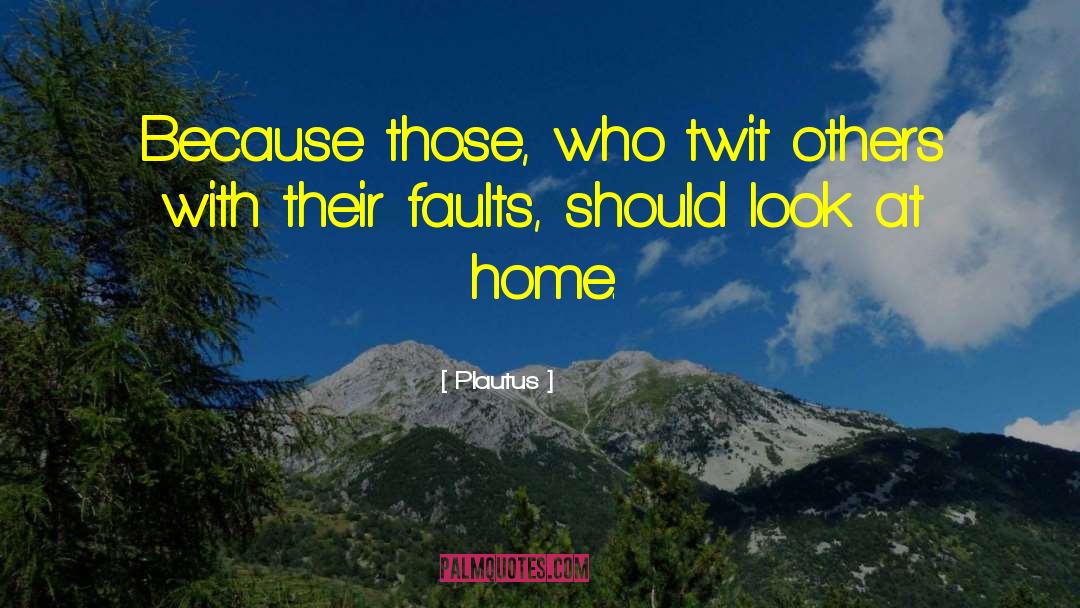 Twits quotes by Plautus