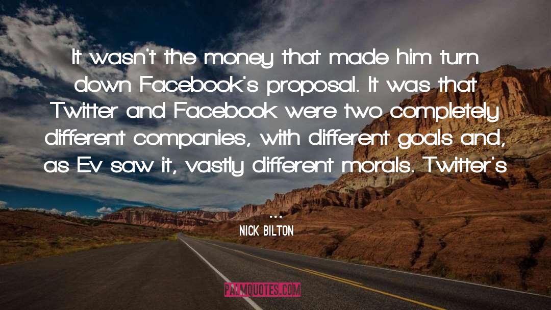 Twitter And Facebook quotes by Nick Bilton