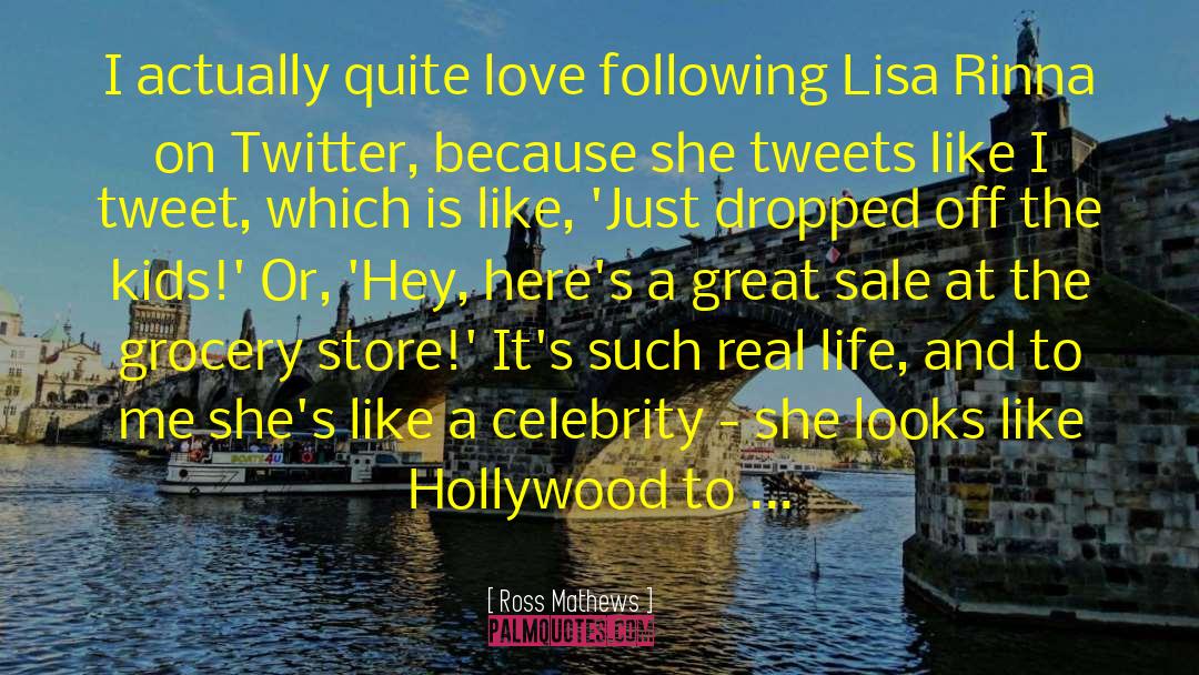 Twitter Oneliners quotes by Ross Mathews