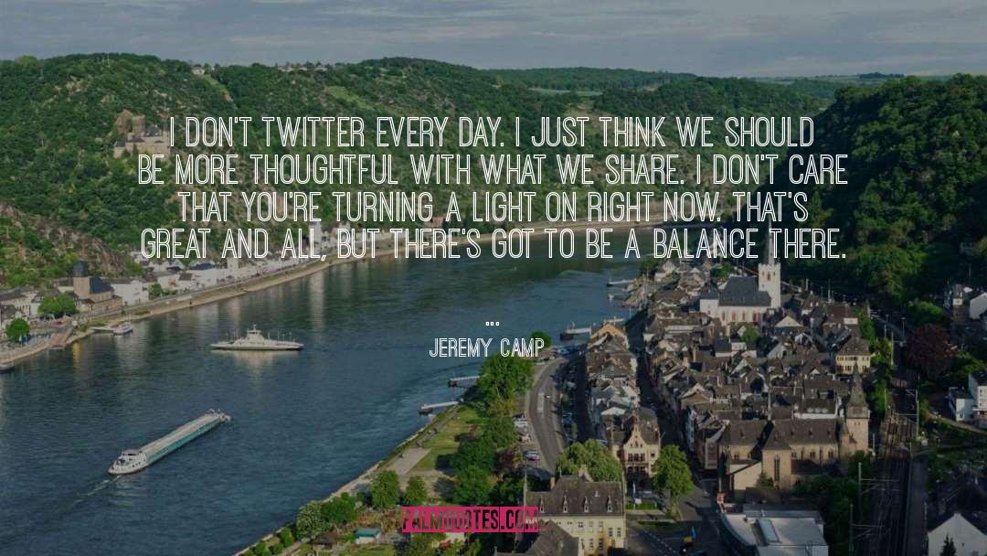 Twitter quotes by Jeremy Camp