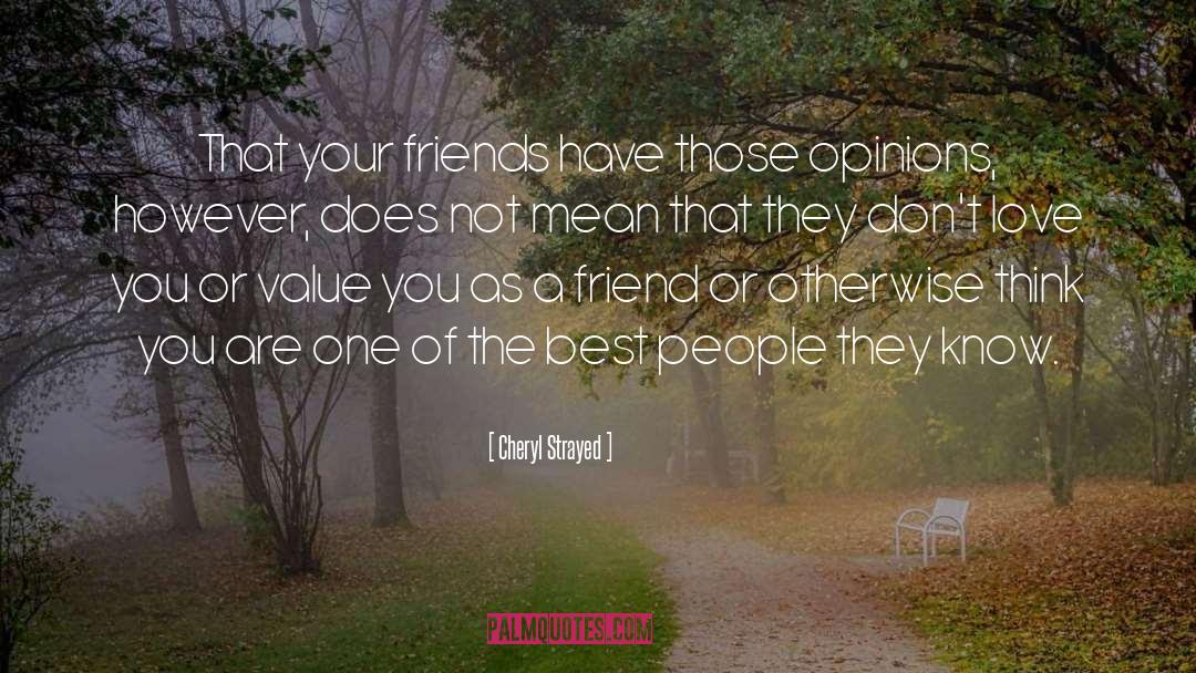 Two Best Friends quotes by Cheryl Strayed