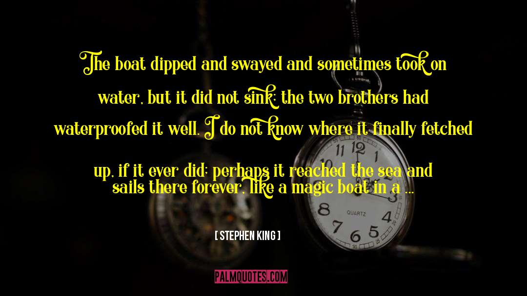 Two Brothers quotes by Stephen King