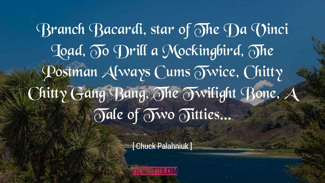 Two Countries quotes by Chuck Palahniuk